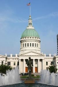 St. Louis Courthouse and Fountain